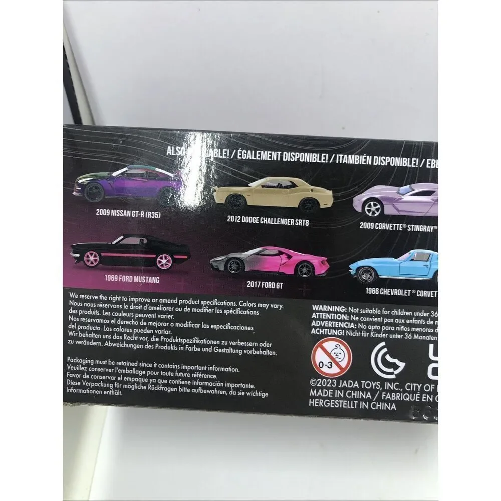 2017 Ford GT, Jada 1:32 Pink Slips Diecast Car . New. Please Read